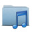 Folder Blue Music Icon